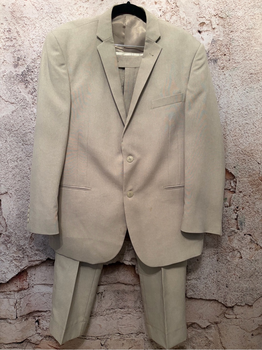 MENS Black Label Slim Fit Nude Suit